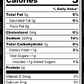 Nutrition facts label for J. Coleman's Southern-Style Beef Rub, showing serving size, calories, and ingredients.
