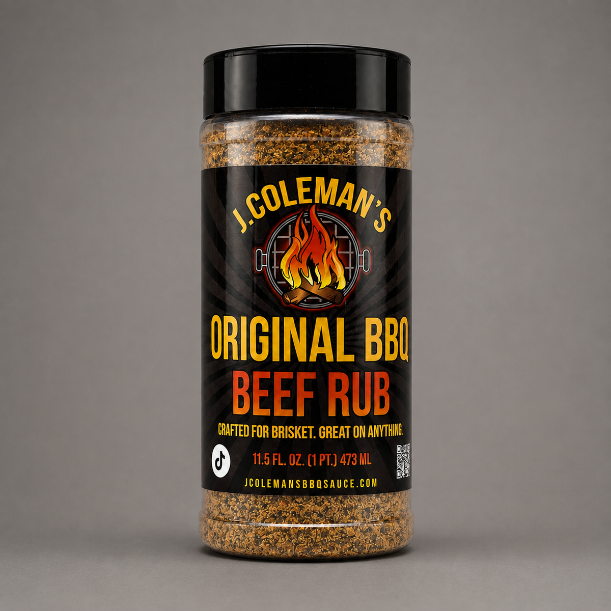 J. Coleman's Original BBQ Beef Rub, 11.5 oz jar