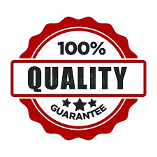 100% quality guarantee seal
