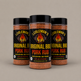J. Coleman's BBQ Pork Rub Family Pack - three jars